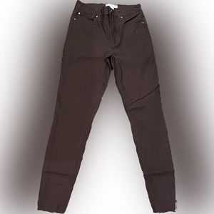 Women’s Brown High Rise 90s Straight Jean